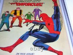 Amazing Spider-man #10 Cgc Ss Signature Autographe Stan Lee 1st Big Man Forces