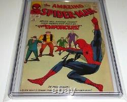 Amazing Spider-man #10 Cgc Ss Signature Autographe Stan Lee 1st Big Man Forces