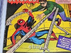 Amazing Spider-man #11 Cgc Ss Signature Autographe Stan Lee 2e Docteur Octopus