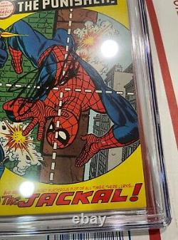 Amazing Spider-man 129 Cgc 9.6 Ss Stan Lee 1er Punisher Key Issue 1974