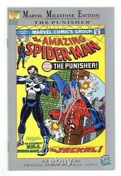 Amazing Spider-man 129 Nm Marvel Milestone Signé Par Stan Lee Avec Sticker Holo Slc