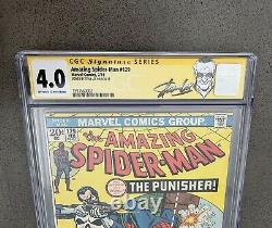Amazing Spider-man #129 Premier Punisseur Cgc Ss Stan Lee