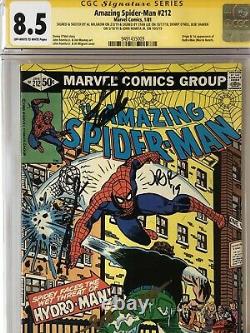 Amazing Spider-man #12 1er Hydroman Cgc 8.5 Ss 5x Stan Lee, Milgrom Avec Croquis +2