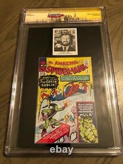 Amazing Spider-man 14 C2e2 Variante Cgc Ss 9,8 Excelsior Stan Lee Skottie Young