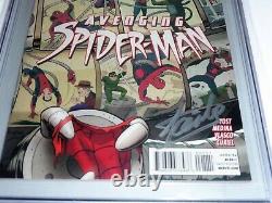 Amazing Spider-man #15.1 Cgc Ss Signature Autographe Stan Lee Doctor Octopus