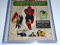 Amazing Spider-man #19 Cgc Ss Signature Autographe Stan Lee Torche Humaine Asm