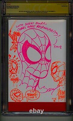 Amazing Spider-man 1 Cgc Ss 9.8 Stan Lee Bagley Horn Beatty Bellman Lydic & Plus