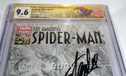 Amazing Spider-man #1 Cgc Ss Signature Autograph Stan Lee Ross Variante 1300 Cvr