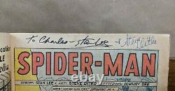 Amazing Spider-man #1 (marvel 1963) Stan Lee Steve Ditko Cgc 5.0 Restauré Signé