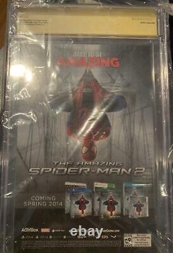 Amazing Spider-man #1 (signé Skottie Young Variant) 2014 Cgc 9.6 Ss 5x Stan Lee