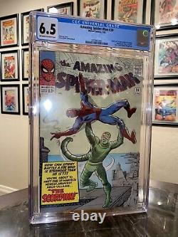 Amazing Spider-man 20 Cgc 6.5 Origin & 1er Scorpion Steve Ditko Stan Lee