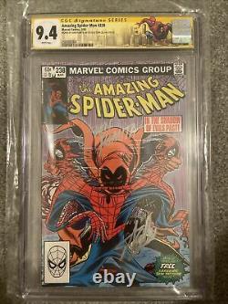 Amazing Spider-man #238 Cgc 9.4 2x Ss Stan Lee John Romita Spidey Label
