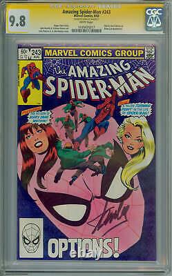 Amazing Spider-man 243 Cgc 9.8 Ss Stan Lee