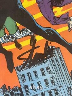 Amazing Spider-man #252 Cgc 9.4 Signé Stan Lee Kiosque À Journaux Costume Noir