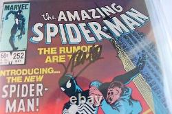Amazing Spider-man #252 Cgc 9.4 (marvel) Signé Stan Lee