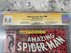 Amazing Spider-man #300 (1988) Cgc Ss 9.0 Signé Par Stan Lee & Todd Mcfarlane