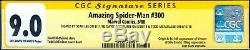 Amazing Spider-man 300 Cgc 9.0 Ss 3x Signé Par Stan Lee Todd Mcfarlane Kiosque À Journaux