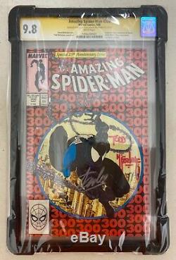 Amazing Spider-man # 300 Cgc 9.8 Ss Signe Stan Lee Todd Mcfarlane 1er Venom