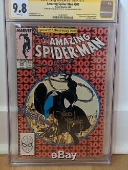 Amazing Spider-man 300 Cgc Pages Blanches 9.8 Ss Signé Stan Lee / Todd Mcfarlane
