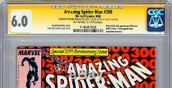 Amazing Spider-man # 300 Cgc-ss 6.0 Signé Par Todd Mcfarlane Et Stan Lee 1988