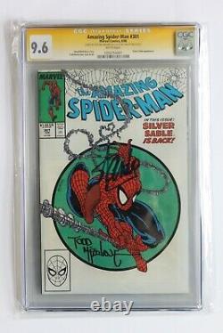 Amazing Spider-man #301 Cgc 9.6 (marvel) Signé Stan Lee, Todd Mcfarlane 1988