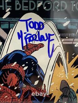 Amazing Spider-man 314 Signé Par Todd Mcfarlane 9,8 Cbcs Ss Christmas Cover Cgc