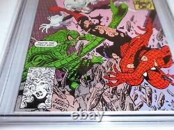 Amazing Spider-man #342 Cgc Ss Signature 9.8 Stan Lee Erik Larsen Chat Noir