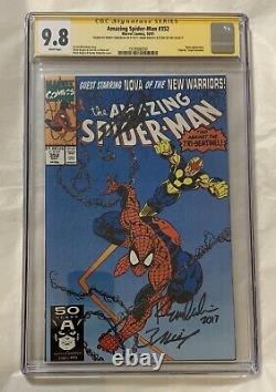 Amazing Spider-man #352 (1991) Cgc Ss 9.8 Signé Par Stan Lee, Bagley, Emberlin