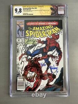 Amazing Spider-man #361 Cgc 9.8 4x Signé Stan Lee, Bagley, Emberlin, Mcfarlane