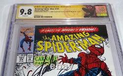 Amazing Spider-man #361 Cgc Ss Signature Autograph Stan Lee Todd Mcfarlane 9,8