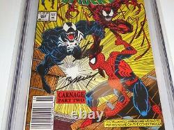 Amazing Spider-man #362 Cgc Ss Signature Autograph Stan Lee Mark Bagley Venin