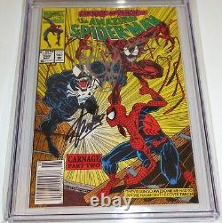 Amazing Spider-man #362 Cgc Ss Signature Autograph Stan Lee Sketch Bagley Art