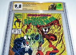 Amazing Spider-man #362 Cgc Ss Signature Autographe Stan Lee Mark Bagley 9.8 Asm