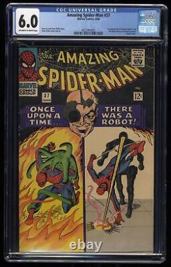 Amazing Spider-man #37 Cgc Fn 6.0 1st Norman Osborne! C'est Stan Lee! Marvel 1966