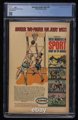 Amazing Spider-man #37 Cgc Vg/fn 5.0 1st Norman Osborne! C'est Stan Lee! Marvel 1966