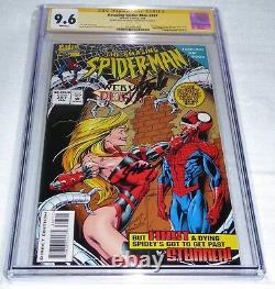 Amazing Spider-man # 397 Cgc Ss Double Signature Autograph Stan Lee Dr Octopus Pow