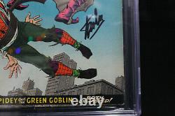 Amazing Spider-man # 39 Cgc 6.5 Stan Lee + John Romita Signe! (merveille)