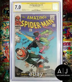 Amazing Spider-man #39 Cgc 7.0 (marvel) Signé Stan Lee John Romita