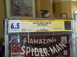 Amazing Spider-man #40 Cgc 6.5 Signé Par Stan Lee