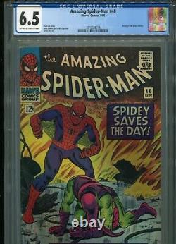 Amazing Spider-man #40 (goblin Vert D'origine) Cgc 6,5 Ow-wp