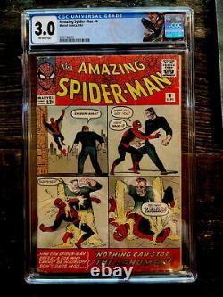 Amazing Spider-man #4 Cgc 3.0 Premier Sandman