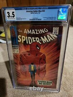 Amazing Spider-man #50 Cgc 3.5 Première Apparition De Kingpin (1967) Stan Lee