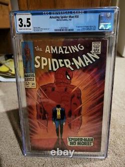 Amazing Spider-man #50 Cgc 3.5 Première Apparition De Kingpin (1967) Stan Lee
