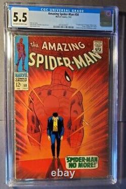 Amazing Spider-man 50 Cgc 5.5 Première Apparition De Kingpin (wilson Fisk)