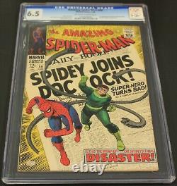 Amazing Spider-man 56 Cgc 6.5 1ère Application Capitaine George Stacy 1968 Stan Lee