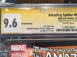 Amazing Spider-man # 678 Quinones Variant Cgc 9,6 Stan Lee Signature Spiderman