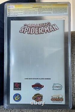 Amazing Spider-man #700 Ramos Variante Cgc Ss 9.8 Signé Par Stan Lee