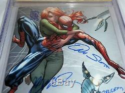 Amazing Spider-man # 700 Ss Cgc Signature Autograph Mort Peter Parker Stan Lee