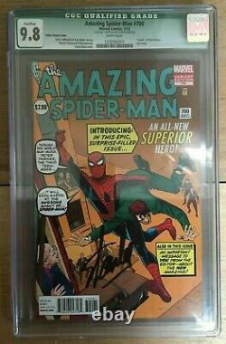 Amazing Spider-man #700 Steve Ditko Variant Cgc 9.8 Signé Stan Lee 1222562001