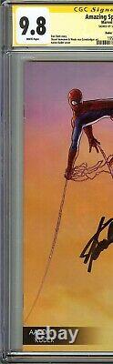 Amazing Spider-man #797 Cgc 9.8 Ss Stan Lee Jeunes Pistolets Aaron Kuder Variante Couverture